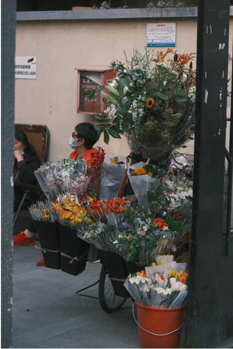 Hand-tied bouquet