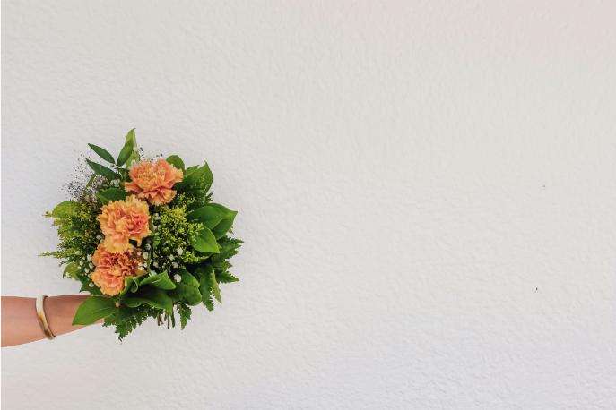 Eco wrapped roses in Melbourne